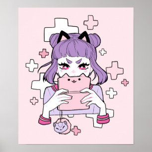 Poster Copie de Grrl de Gamer
