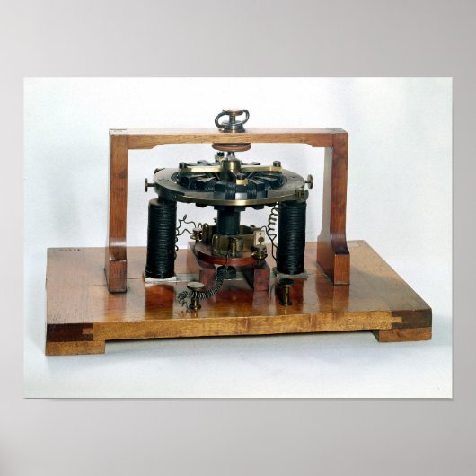 Poster Copie de la macchinetta électromagnétique (Devant)