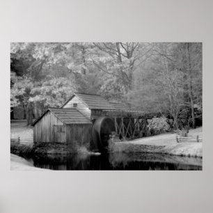Poster Copie de moulin de Mabry