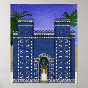 Poster Copie de porte d'Istar