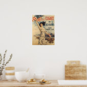 Poster Copie de prêt de liberté de WWI (Cuisine)