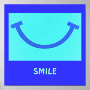 Poster Copie de sourire
