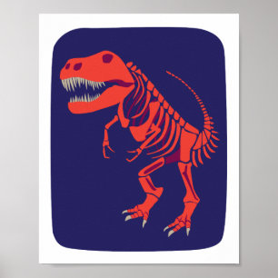 Poster Copie de T-Rex d'aérolithe
