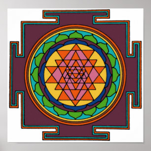 Poster Copie de Yantra