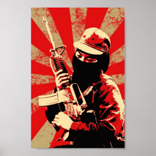 Poster copie de zapatista par furieux