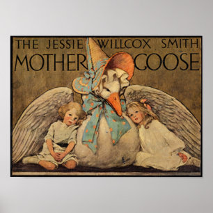 Poster Copie d'oie de mère de Jessie Willcox Smith