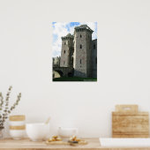 Poster Copie du château de Gatehouse Raglan 20263 (Cuisine)