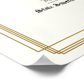 Poster Copie du diplôme d'équivalence d'études secondaire (Coin)