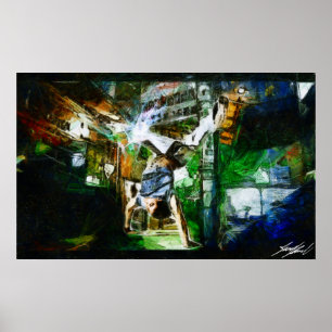 Poster Copie du *NATURAL B-BOY* (série une)