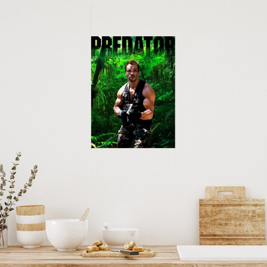 Poster Copie du prédateur (Cuisine)