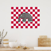 Poster copie éléphant (Cuisine)