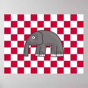 Poster copie éléphant
