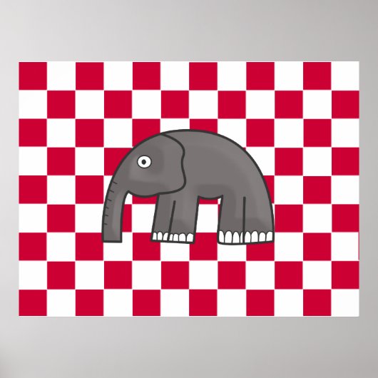 Poster copie éléphant (Devant)