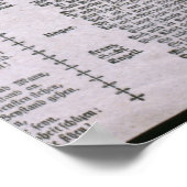 Poster Copie et discussion des Nations Unies (Coin)