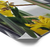 Poster COPIE - fleurs sauvages jaunes (Coin)