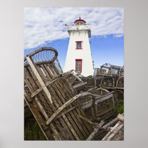 Poster Copie - lumière du nord de Rustico, PEI, Canada