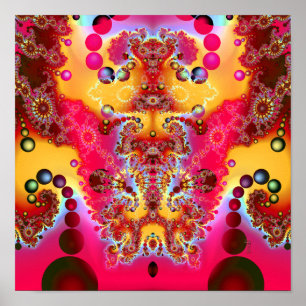 Poster Copie méditative d'art de la lévitation V2 (12"