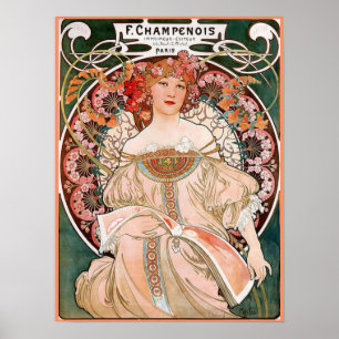 Poster Copie rose de Champagne