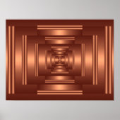 Poster Copier de vision rectangulaire (Devant)