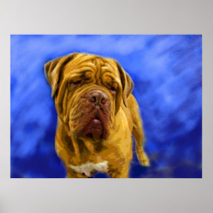 Poster Copies de beaux-arts de Dogue de Bordeaux