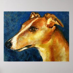 Poster Copies de beaux-arts de portrait de chien de