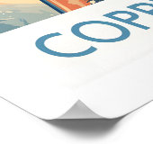 Poster Copper Mountain Colorado Wall Art Winter Mountain (Coin)