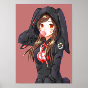 Poster Copy of Anime girl