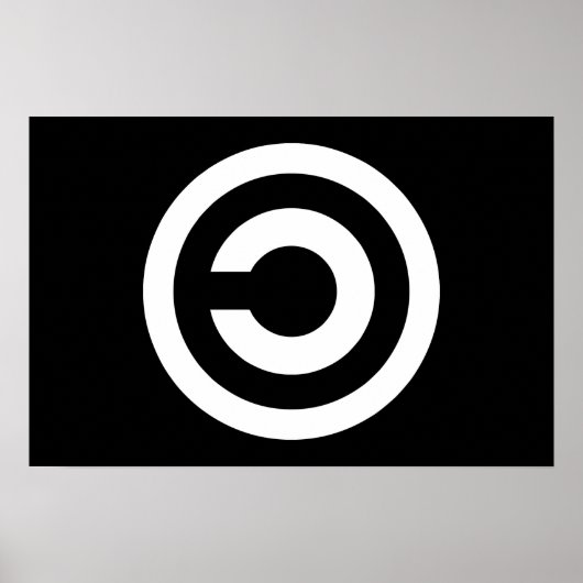 Poster Copyleft - l'information veut être libre (Devant)