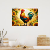 Poster Coq (Cuisine)