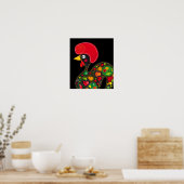 Poster Coq de Barcelos Nr02 - Galo de Barcelos (Cuisine)