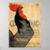 Poster Coq de Cocorico périodique (Devant)