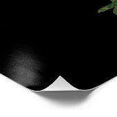 POSTER COQ DE LA NATURE STYLE FORET (Coin)