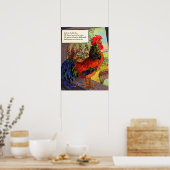 Poster Coq de Mère l'Oye des années 1920 (Cuisine)