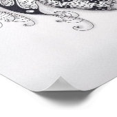Poster Coq pleine taille (Coin)