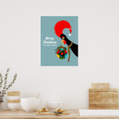 Poster Coq portugais et saint Bauble de Noël (Cuisine)
