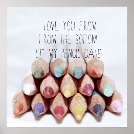 Poster ...Coque crayon (Devant)