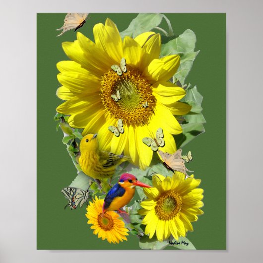 Poster coque de fête de tournesol pour (Devant)