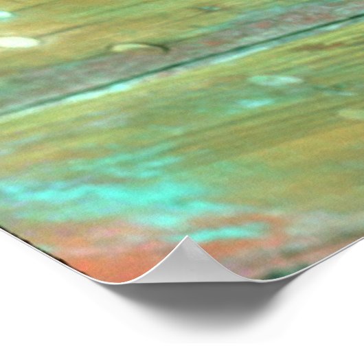 Poster coque en bois (Coin)