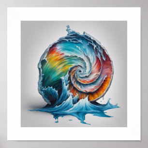 Poster Coque Iceberg Nautilus