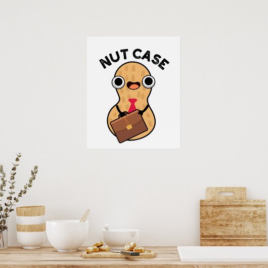 Poster Coque Nut Funny Peanut Puns (Cuisine)