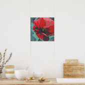 Poster Coquelicot (Cuisine)
