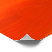 Poster Coquelicot orange (Coin)