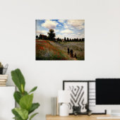 Poster Coquelicots (Bureau à domicile)