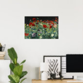 Poster Coquelicots | John Singer Sargent (Bureau à domicile)