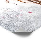 Poster Coquelicots rouges de Lisa (Coin)