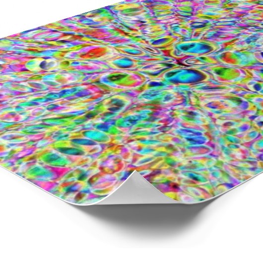 Poster Coques psychédéliques (Coin)