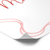 Poster Coquette Berry In Love Devine Combien De Baisers (Coin)