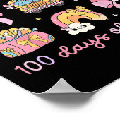 Poster Coquette Bow 100 Jours De Professeur Scolaire Gi (Coin)