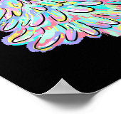 Poster Coquette Bow Colorful Christmas Tree Merry Xmas Gi (Coin)