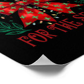 Poster Coquette Bow Jesus Est La Raison De La Saison Ch (Coin)